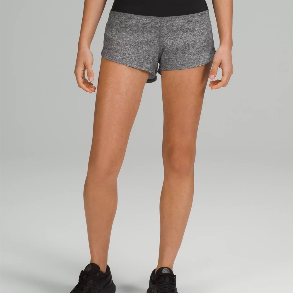 Lululemon Gray Speed Up Shorts 2.5” - 4